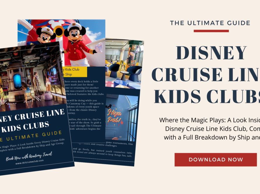 disney cruise line kids clubs
